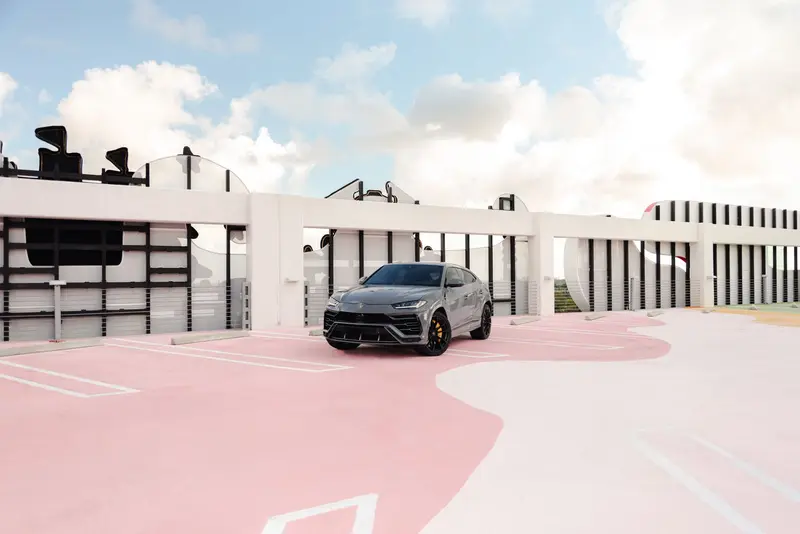 Lamborghini Urus Gray exotic car rental Miami — photo 2