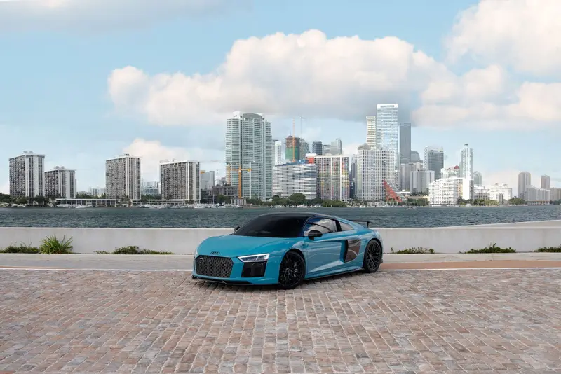 Audi R8 Coupe v10 Plus exotic car rental Miami — photo 3
