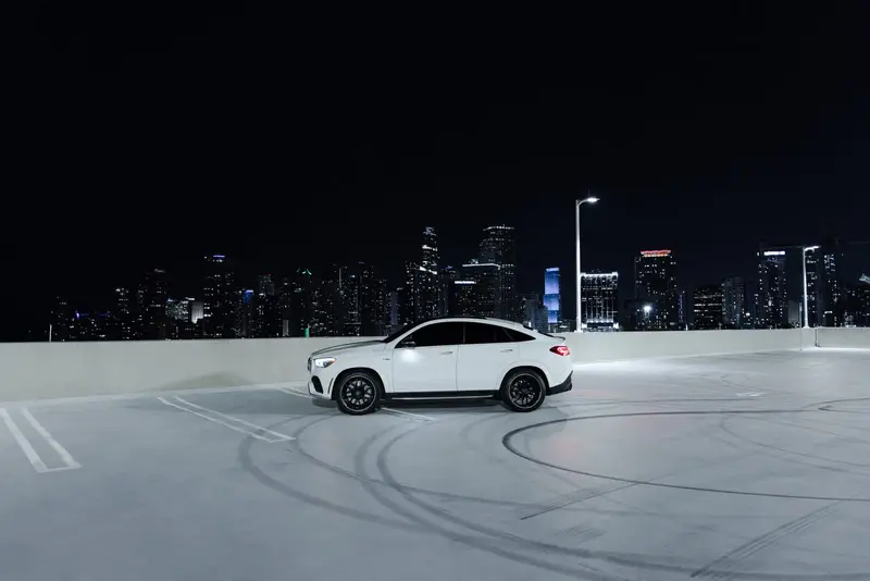 Mercedes-AMG GLE 53 Coupe White exotic car rental Miami — photo 4