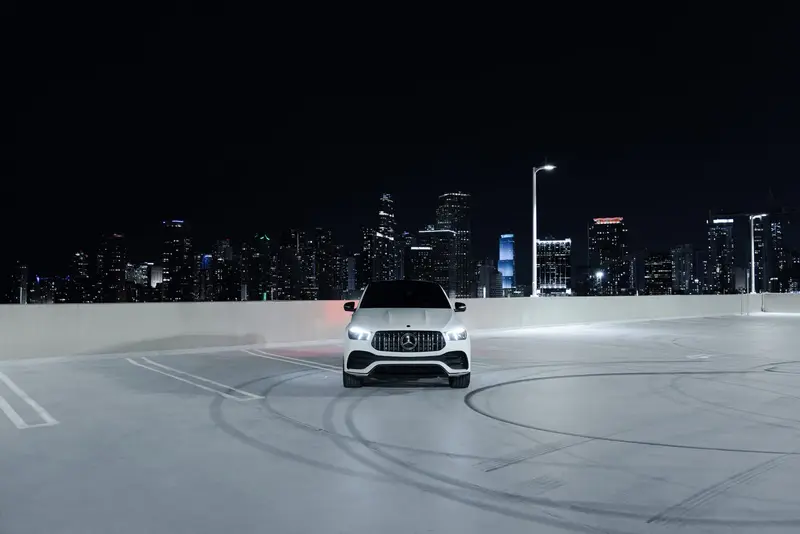 Mercedes-AMG GLE 53 Coupe White exotic car rental Miami — photo 3