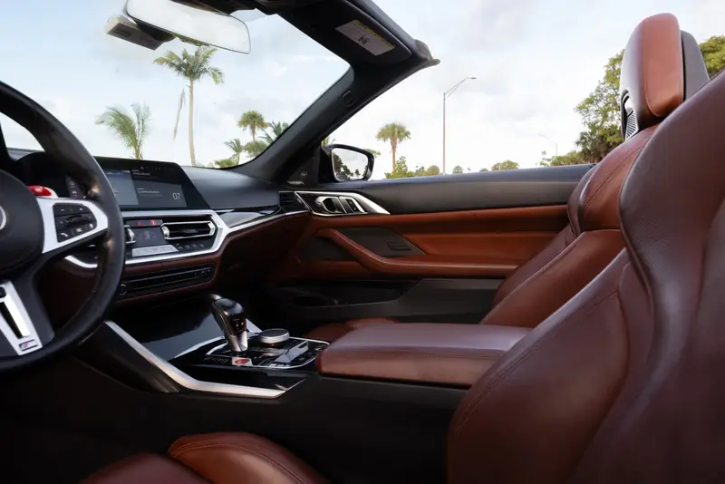 BMW M4 Competition Blue exotic car rental Miami — photo 7