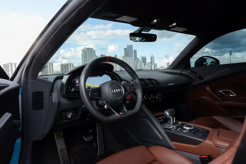 Audi R8 Coupe v10 Plus exotic car rental Miami — photo 6