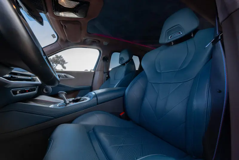 BMW XM Blue exotic car rental Miami — photo 7