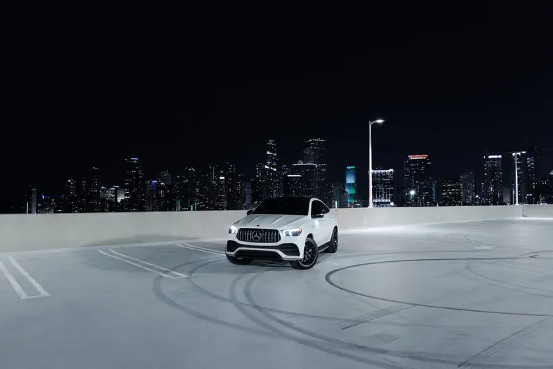 Mercedes-AMG GLE 53 Coupe White exotic car rental Miami — photo 2