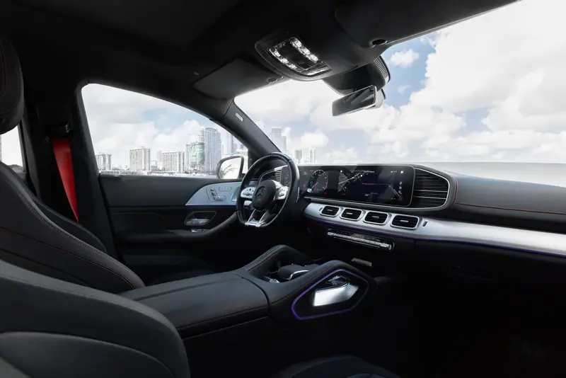 Mercedes-AMG GLE 53 Coupe White II exotic car rental Miami — photo 8