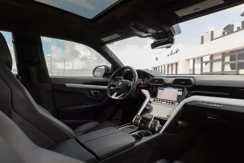 Lamborghini Urus Gray exotic car rental Miami — photo 7
