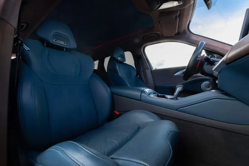 BMW XM Blue exotic car rental Miami — photo 6