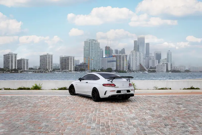 Mercedes C63S exotic car rental Miami — photo 5