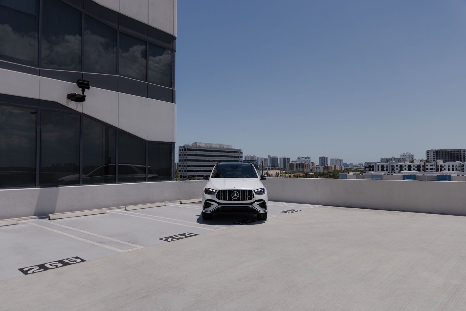 Mercedes GLE 53 White