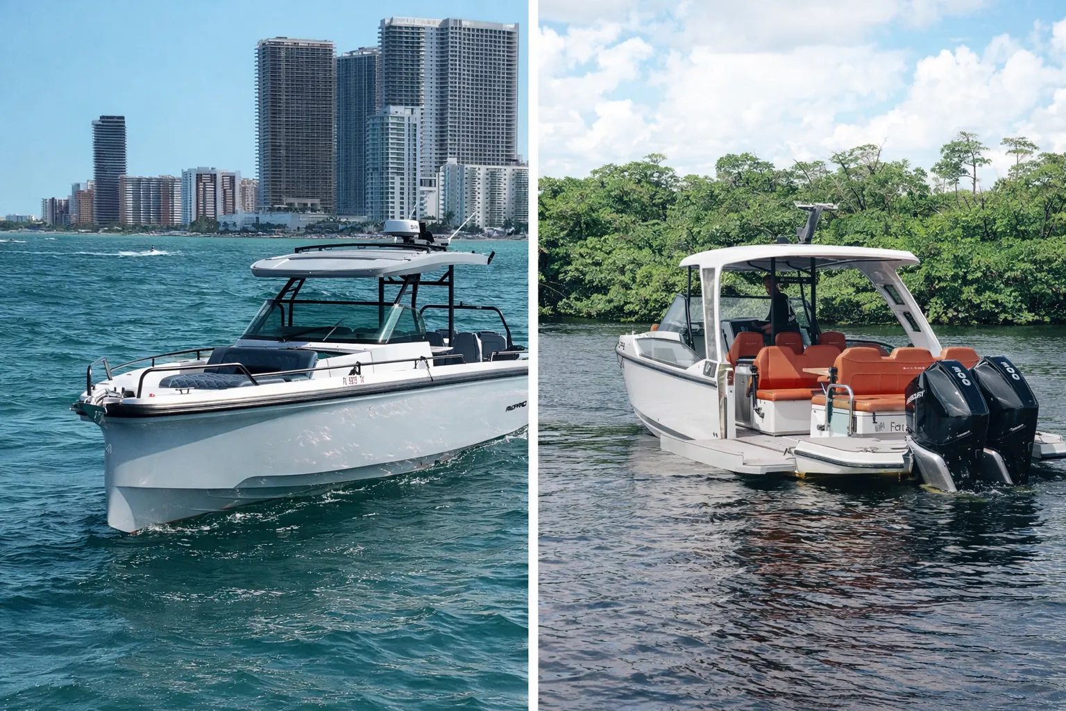 Saxdor 320 GTO vs Axopar Brabus 37’: Which Miami Yacht Should You Book?