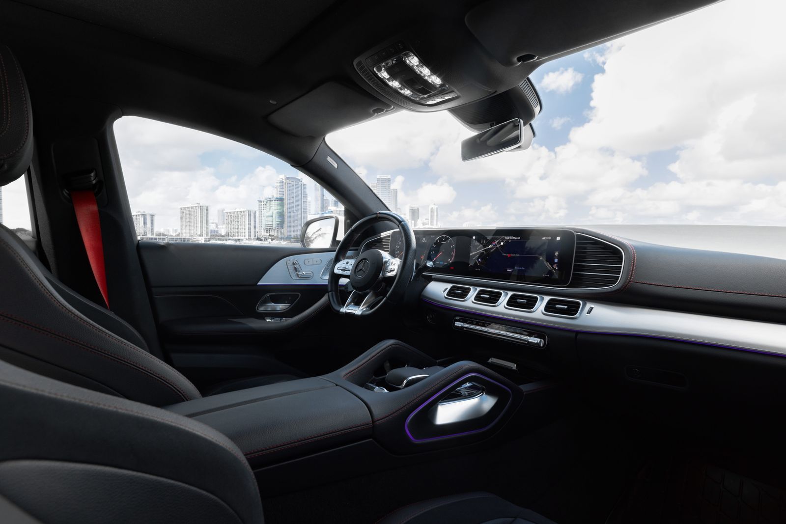 Mercedes GLE 53 White
