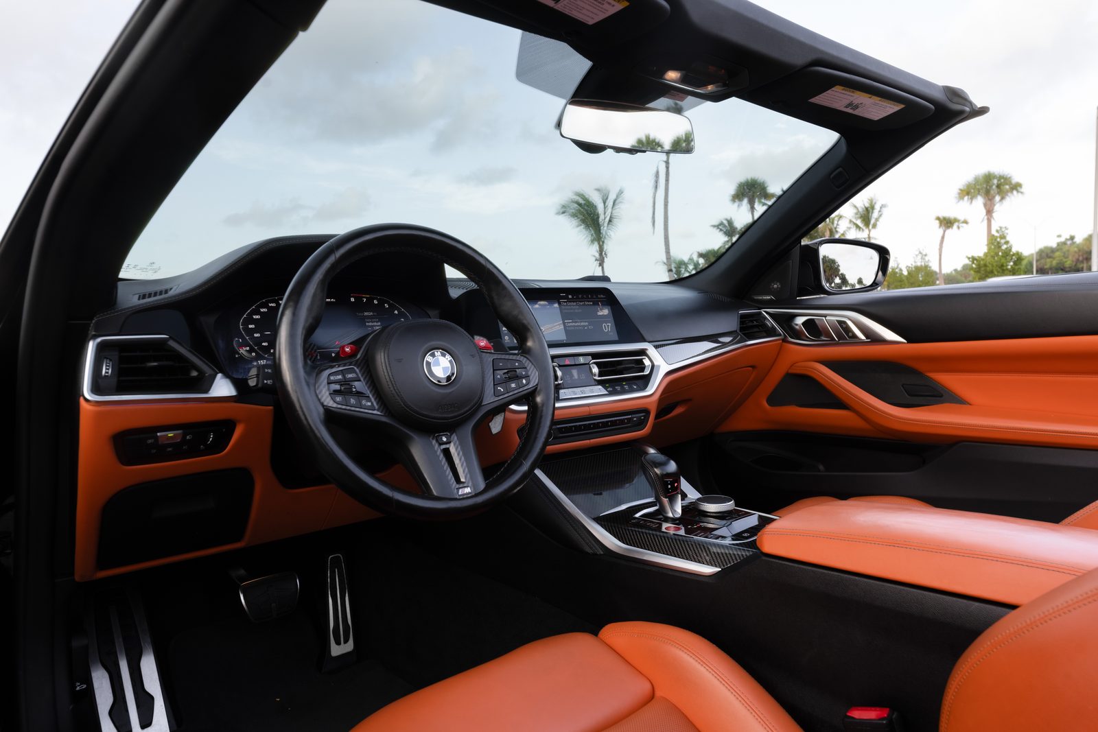 BMW M4 Competition Black exotic car rental Miami — photo 5