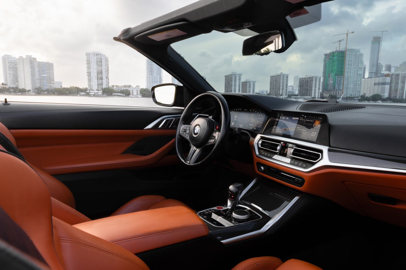BMW M4 Competition Black exotic car rental Miami — photo 7