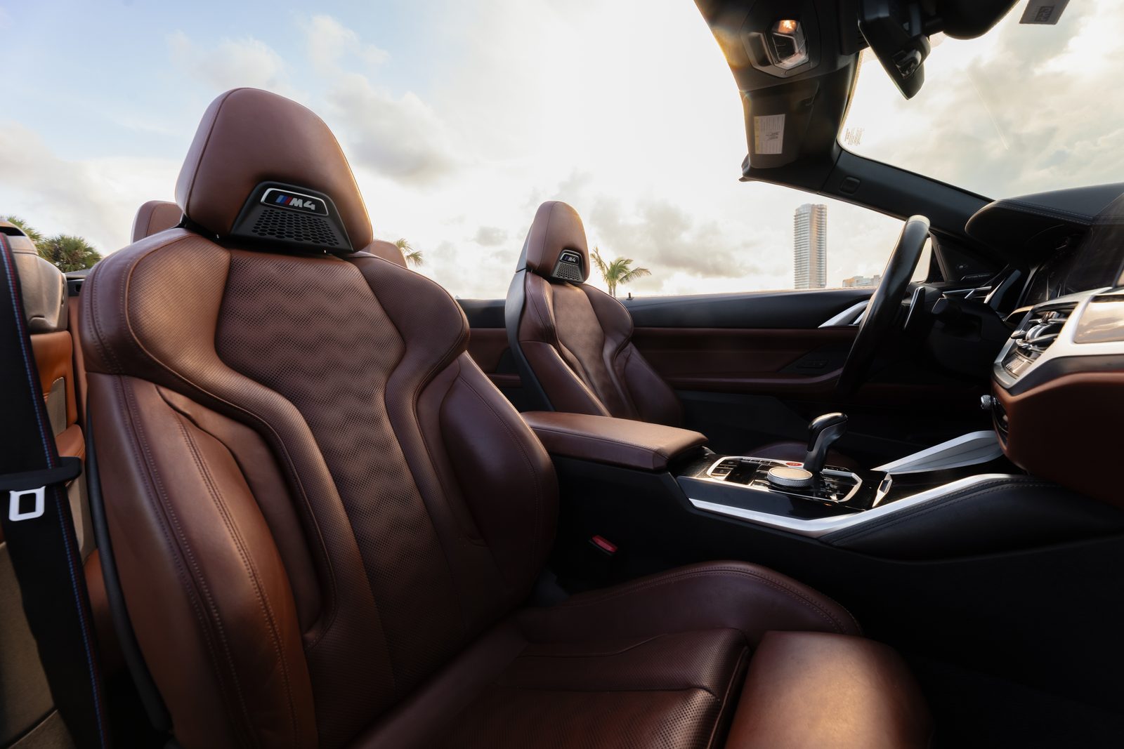 BMW M4 Competition Blue exotic car rental Miami — photo 6