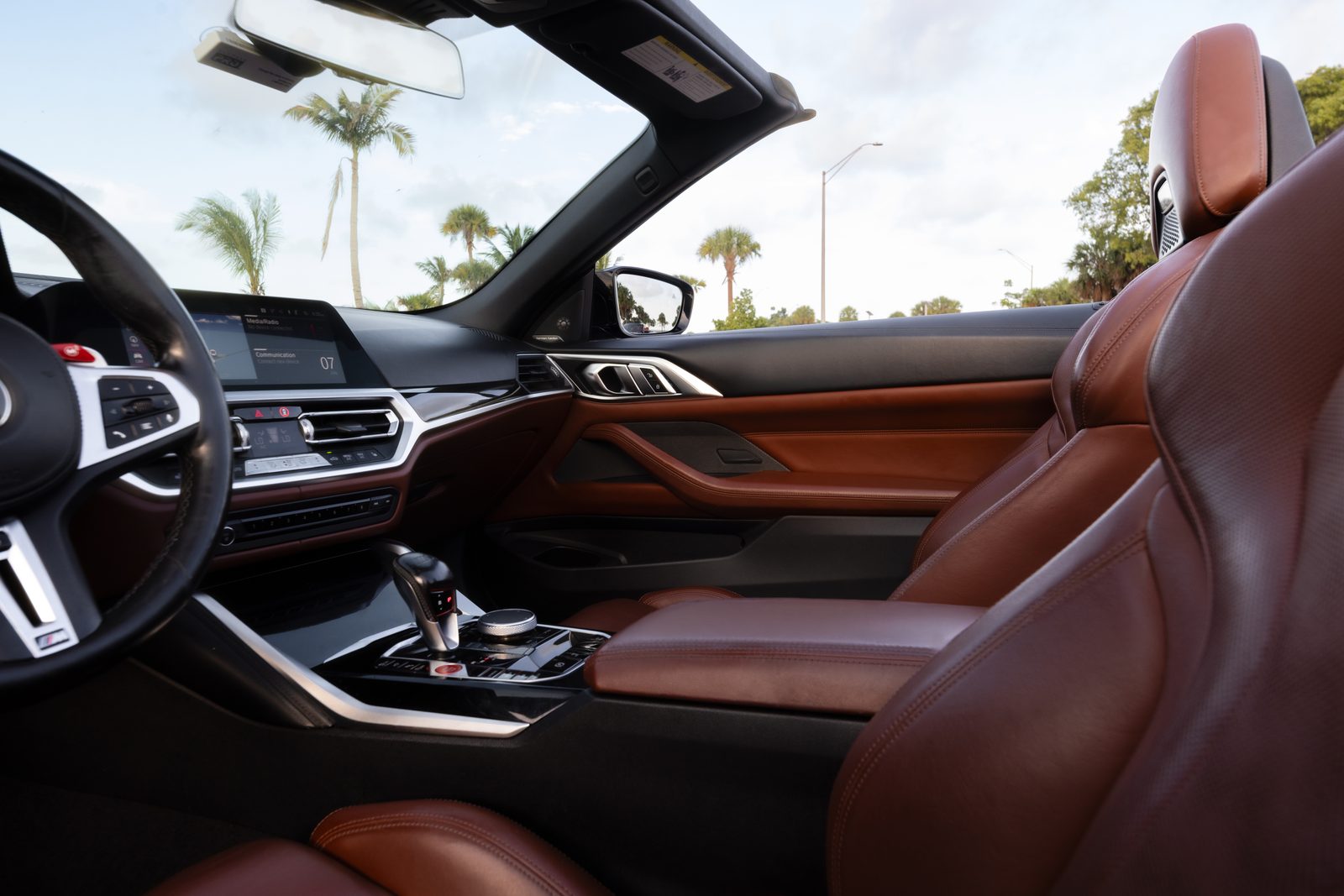 BMW M4 Competition Blue exotic car rental Miami — photo 7